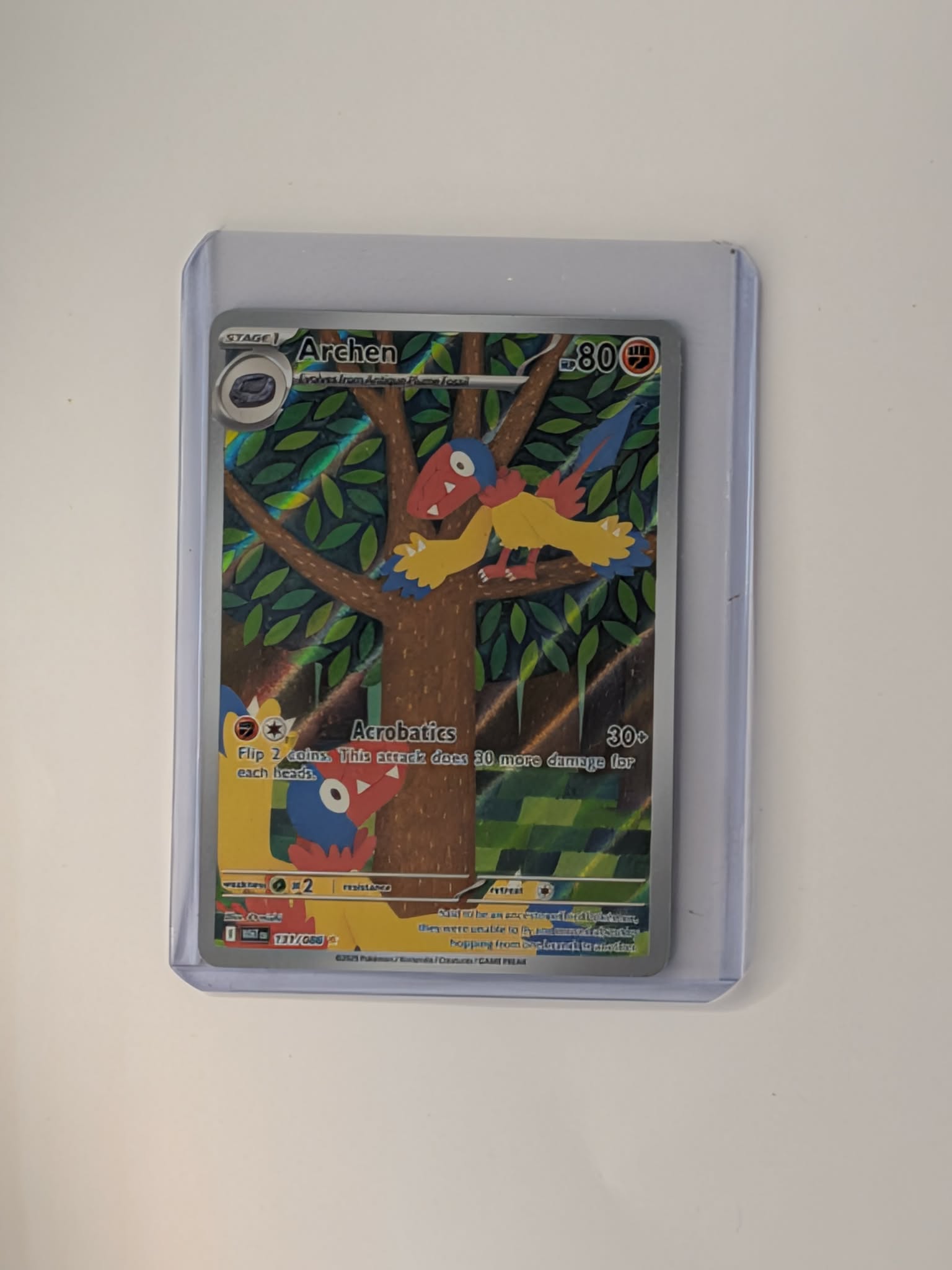 Archen 131/086 Uncommon White Flare Pokemon Near Mint