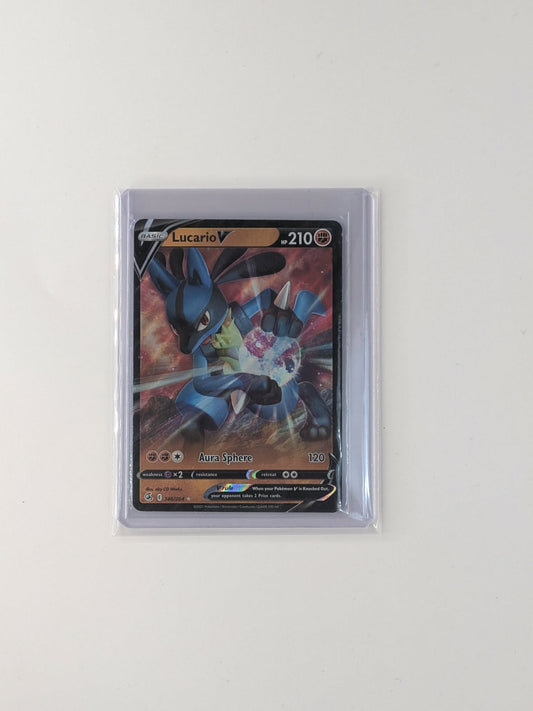 Lucario V 146/264 Holo Rare V Fusion Strike Pokemon Near Mint