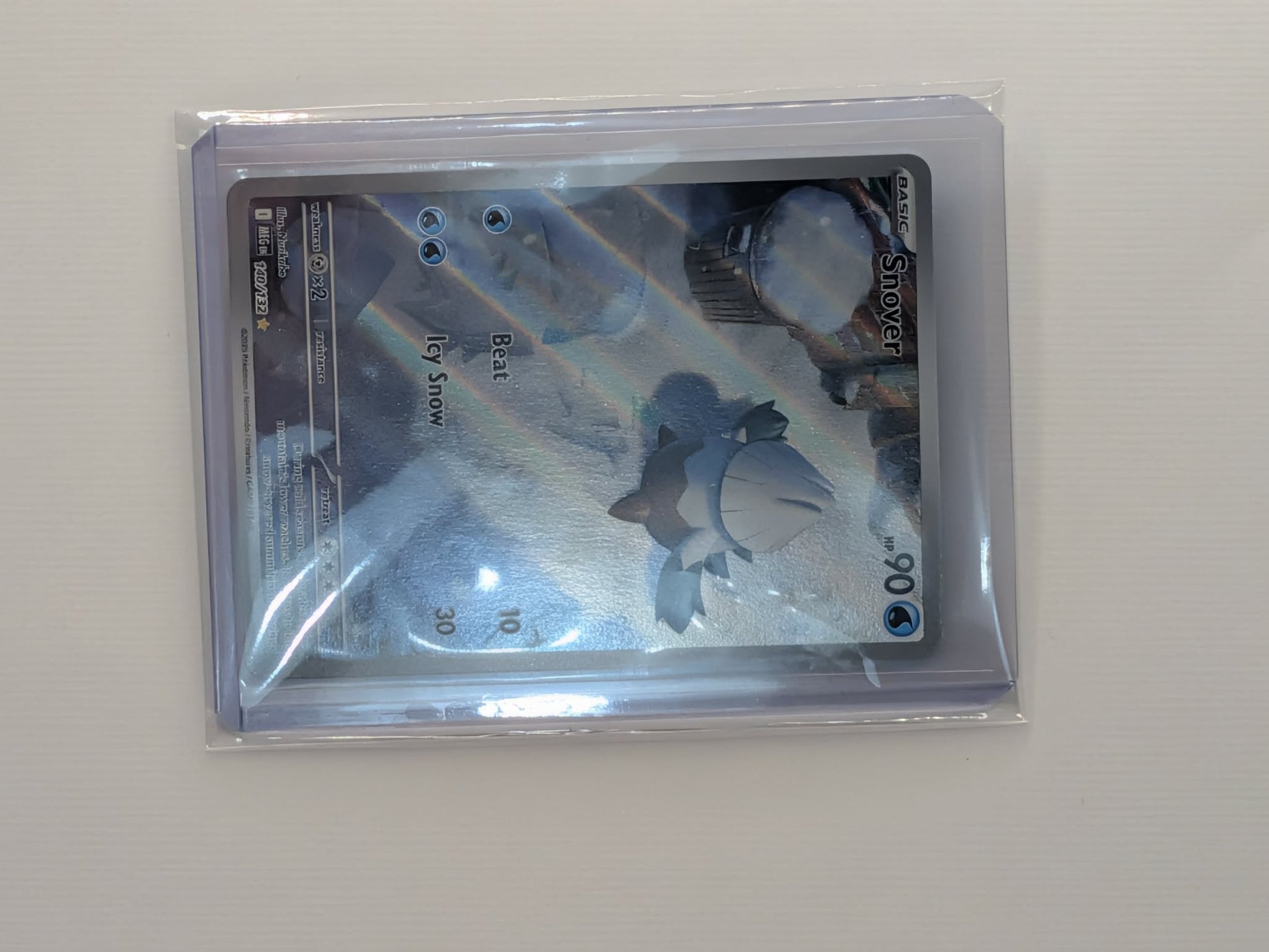 Snover 140/132 Illustration Rare Mega Evolution Pokemon Near Mint