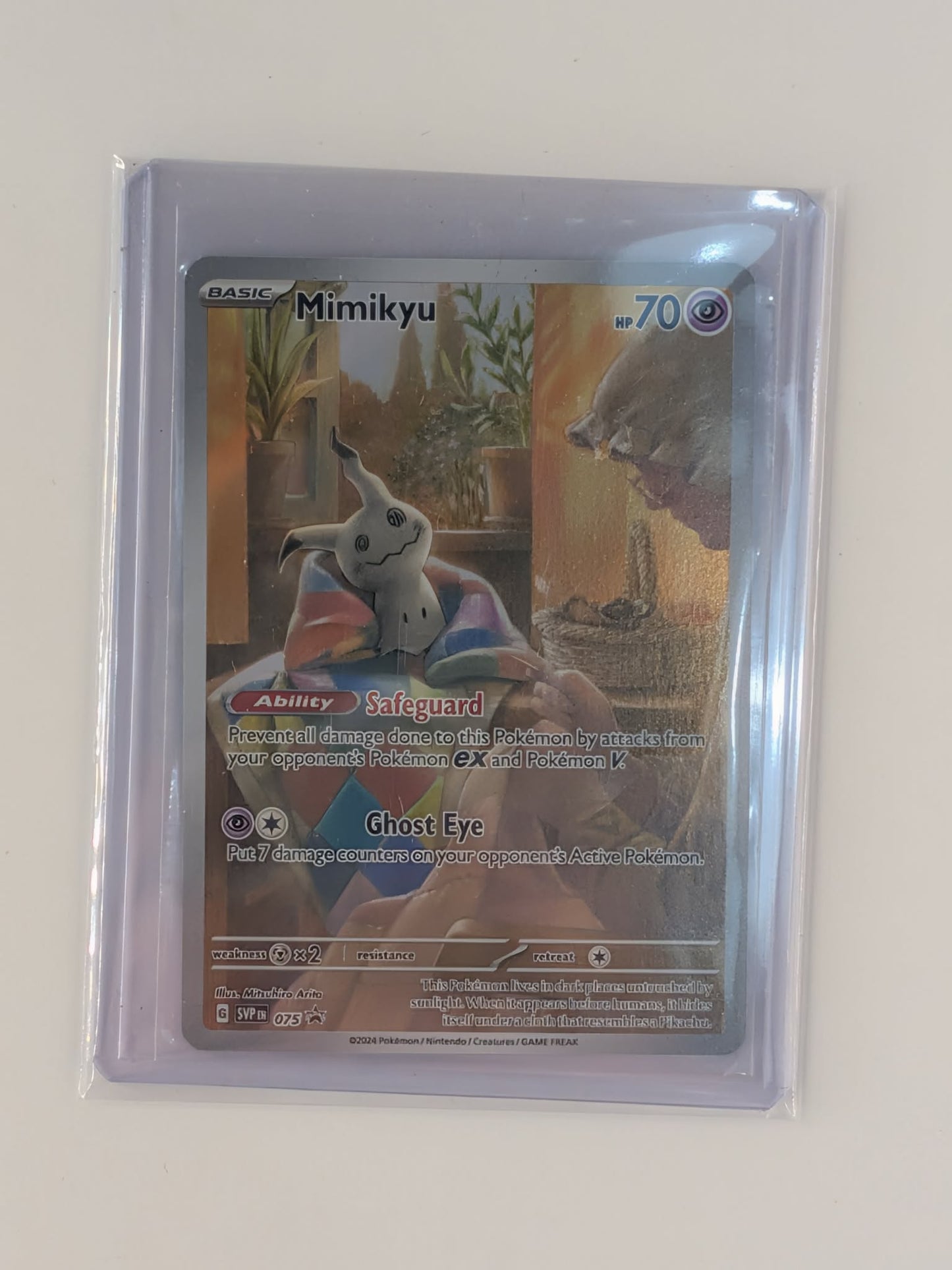 Mimikyu 075 Promo Scarlet & Violet Pokemon Near Mint