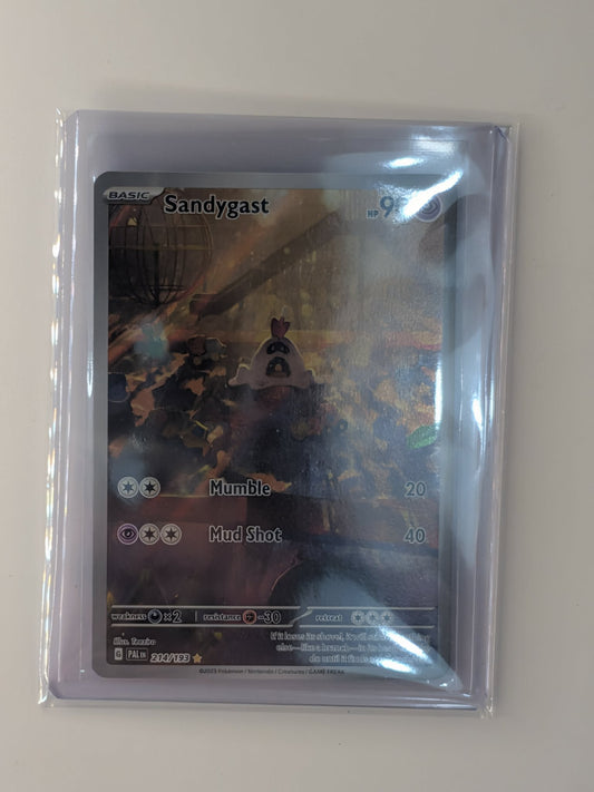Sandygast 214/193 Illustration Rare Paldea Evolved Pokemon Near Mint