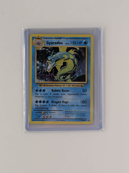 Gyarados 34/108 Holo Rare Evolutions Pokemon Moderately Played