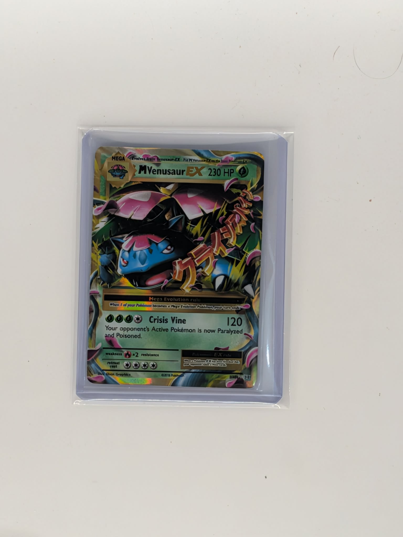 M Venusaur EX 2/108 Holo Rare EX Evolutions Pokemon Near Mint