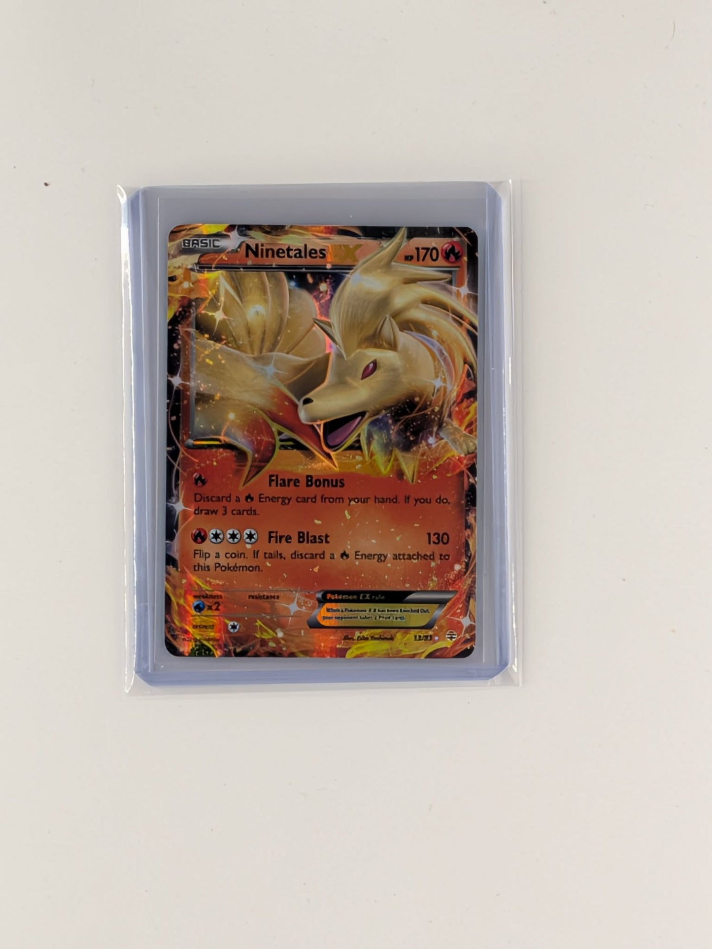 Ninetales EX 13/83 Holo Rare EX Generations Pokemon Lightly Played
