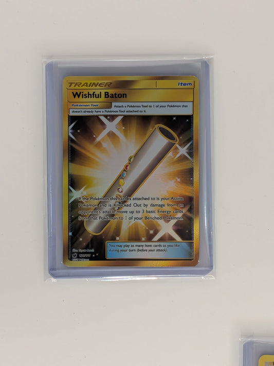 Wishful Baton 121/111 Secret Rare Crimson Invasion Pokemon Near Mint