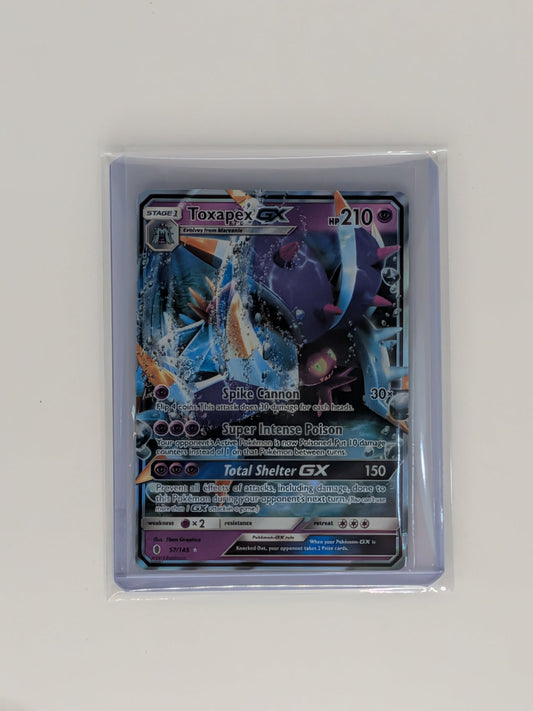 Toxapex GX 57/145 Holo Rare GX Guardians Rising Pokemon Near Mint