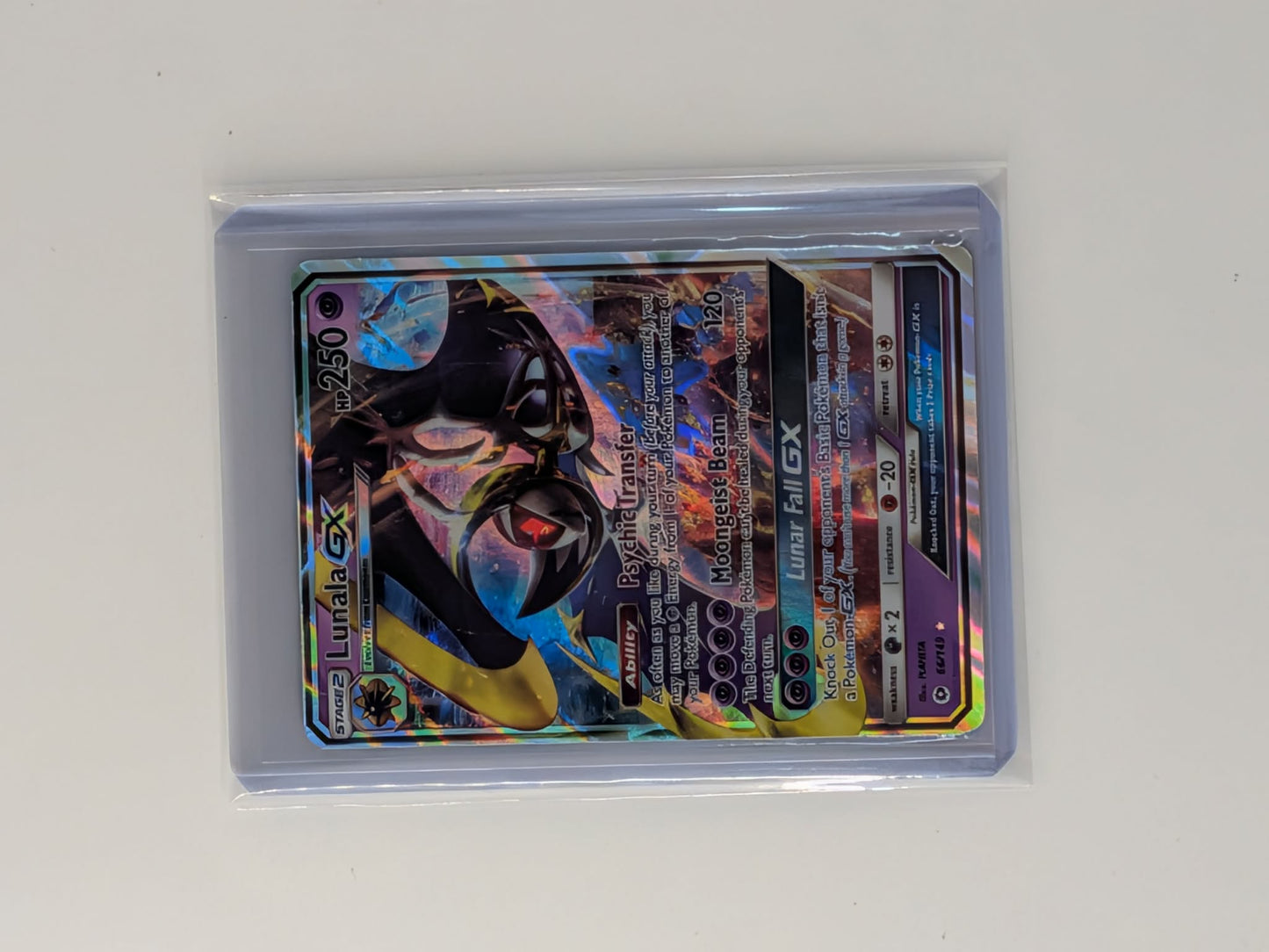 Lunala GX 66/149 Holo Rare GX Sun & Moon Pokemon Lightly Played