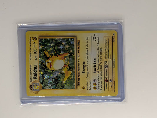 Raichu 36/108 Holo Rare Evolutions Pokemon Lightly Played
