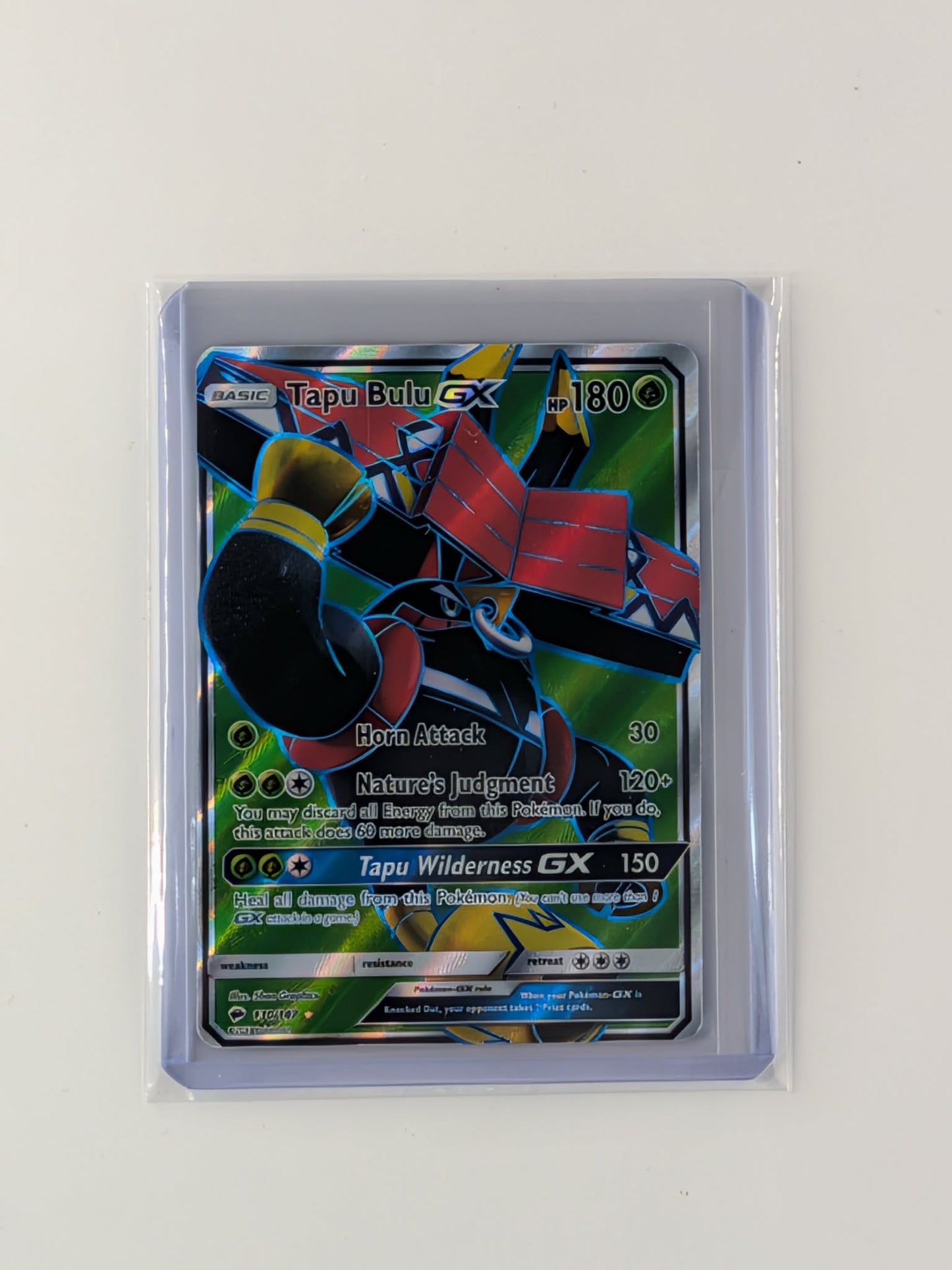 Tapu Bulu GX 130/147 Rare Ultra Burning Shadows Pokemon Lightly Played