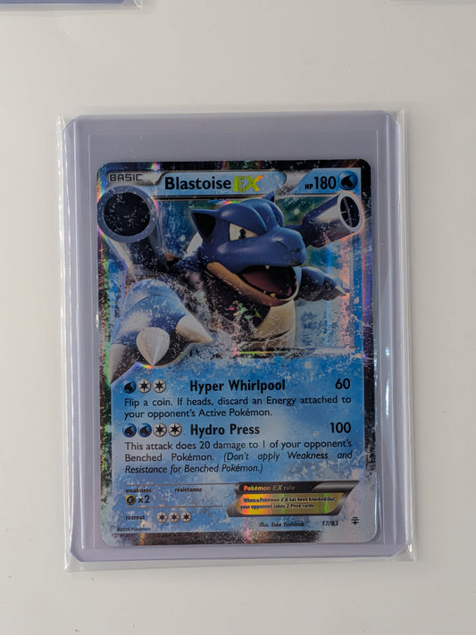 Blastoise EX 17/83 Holo Rare EX Generations Pokemon Lightly Played