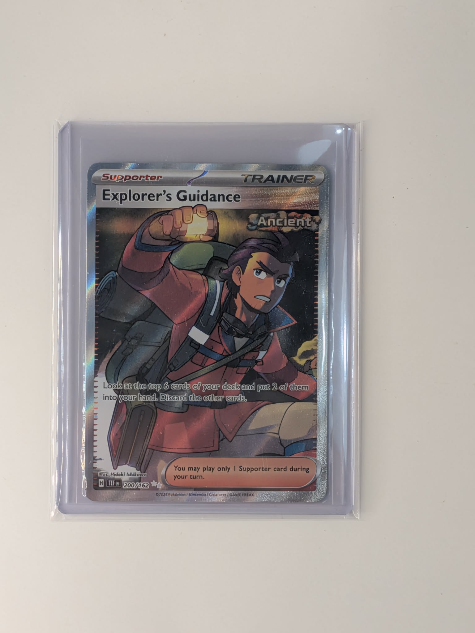 Explorer's Guidance 200/162 Ultra Rare Temporal Forces Pokemon Near Mint