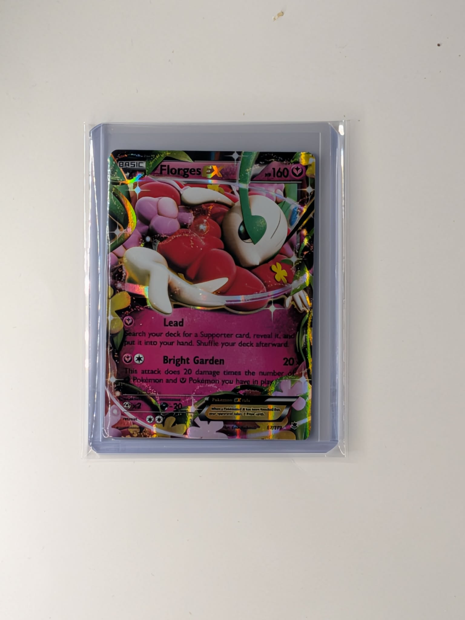 Florges EX 67/119 Holo Rare EX Phantom Forces Pokemon Lightly Played