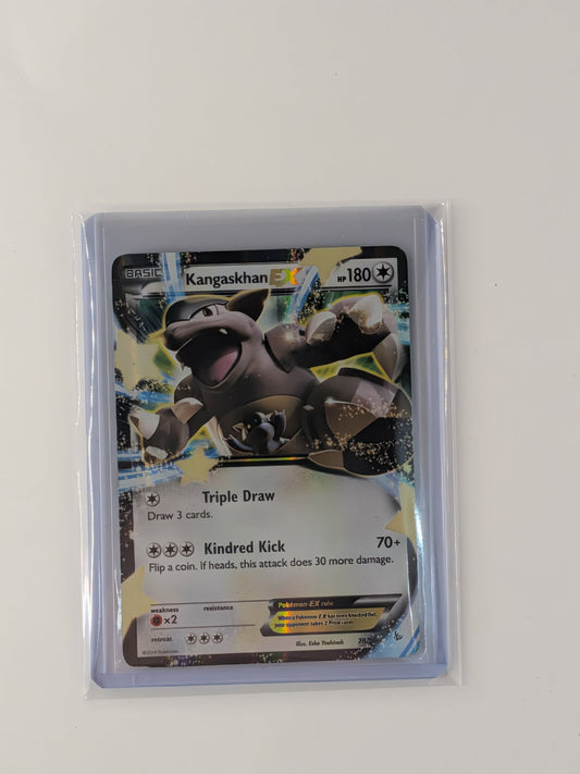 Kangaskhan EX 78/106 Holo Rare EX Flashfire Pokemon Moderately Played