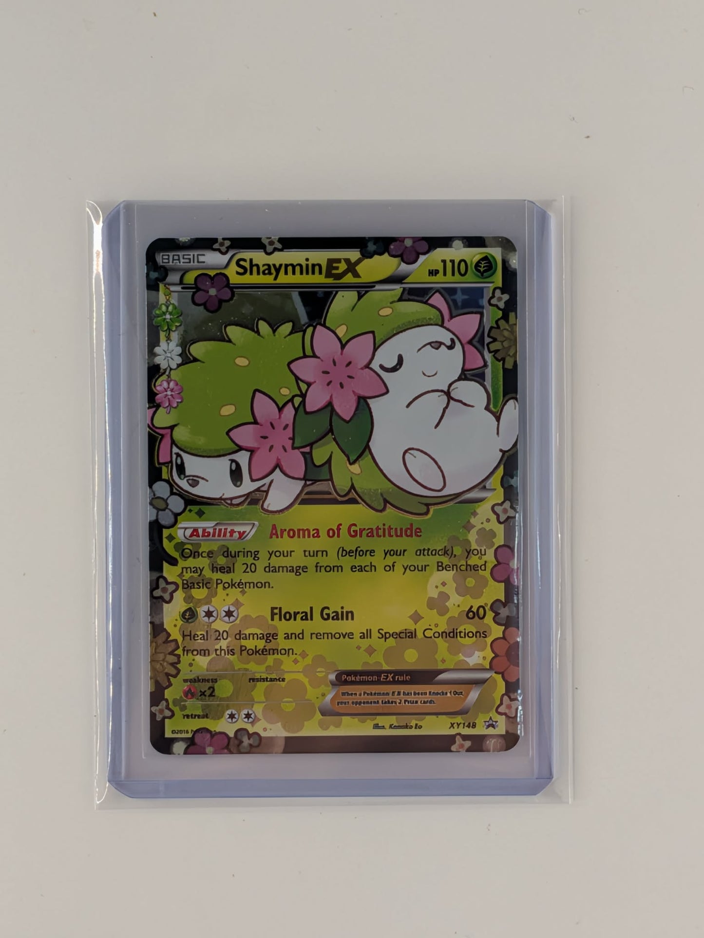 Shaymin EX XY148 Promo XY Black Star Promos Pokemon Lightly Played