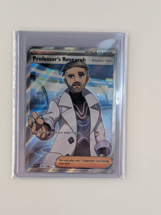 Professor's Research (Professor Turo) 241/198 Scarlet & Violet Pokemon NM