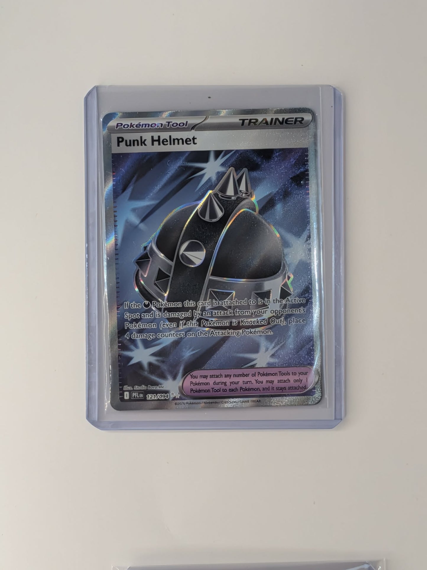 Punk Helmet 121/094 Ultra Rare Phantasmal Flames Pokemon Near Mint