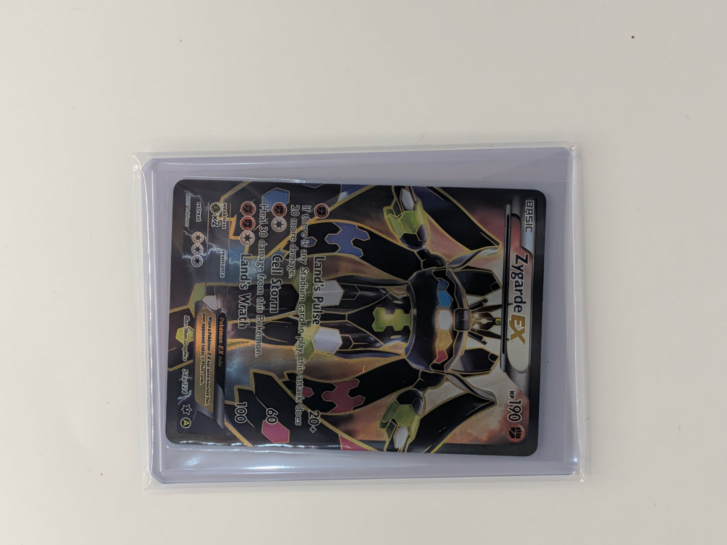 Zygarde EX 54a/124 Rare Ultra Fates Collide Pokemon Near Mint