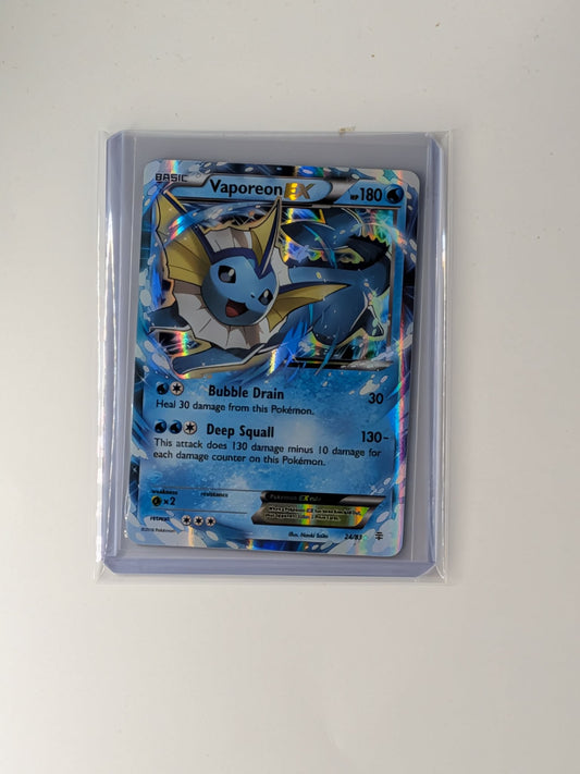 Vaporeon EX 24/83 Holo Rare EX Generations Pokemon Lightly Played