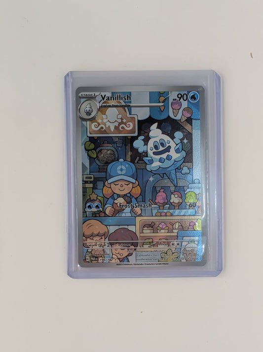 Vanillish 190/182 Illustration Rare Paradox Rift Pokemon Near Mint