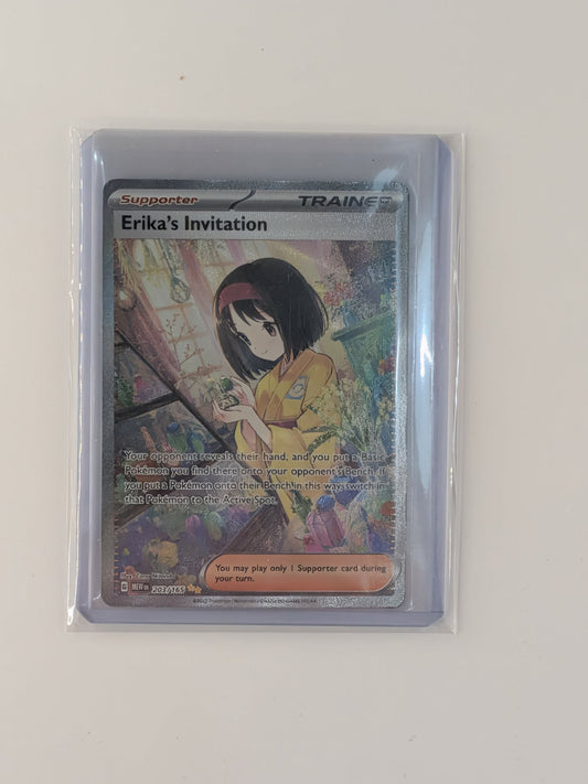Erika's Invitation 203/165 Special Illustration Rare 151 Pokemon Near Mint