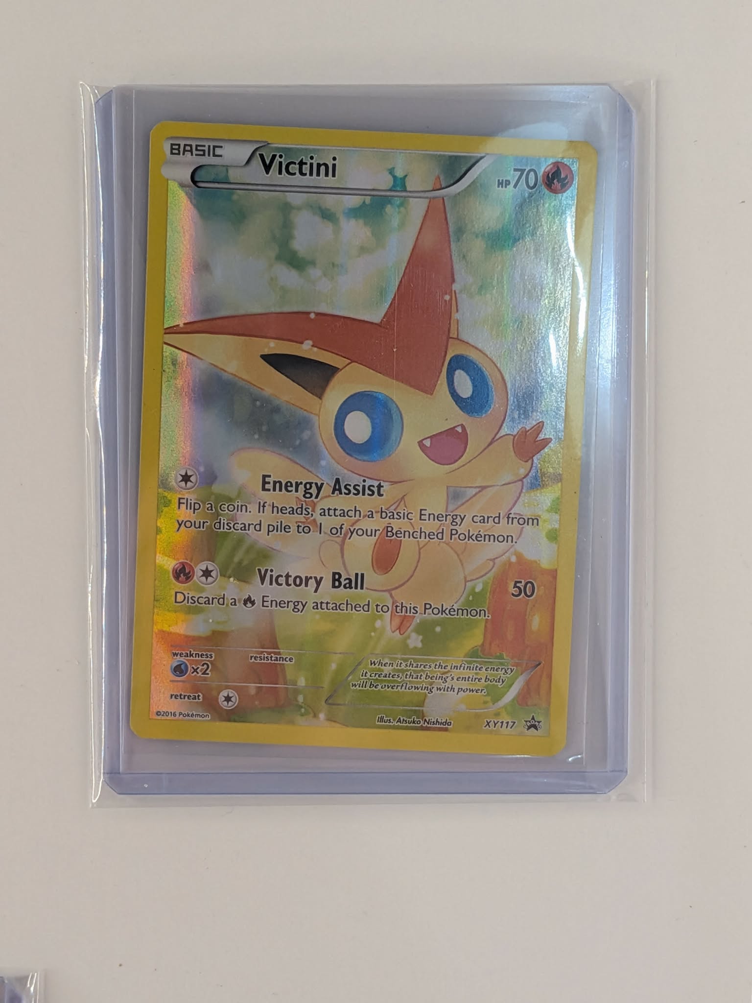 Victini XY117 Promo XY Black Star Promos Pokemon Near Mint