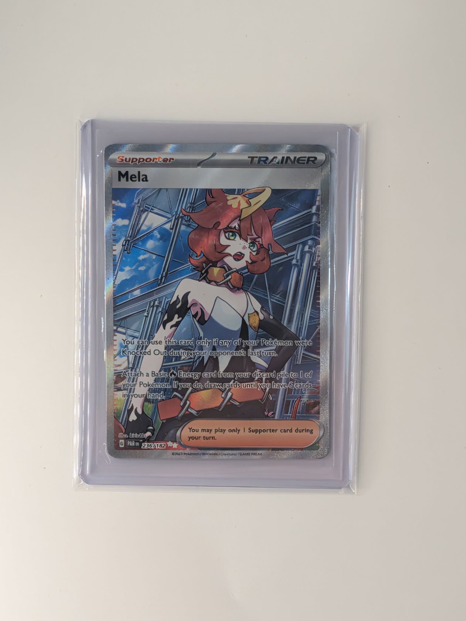 Mela 236/182 Ultra Rare Paradox Rift Pokemon Near Mint