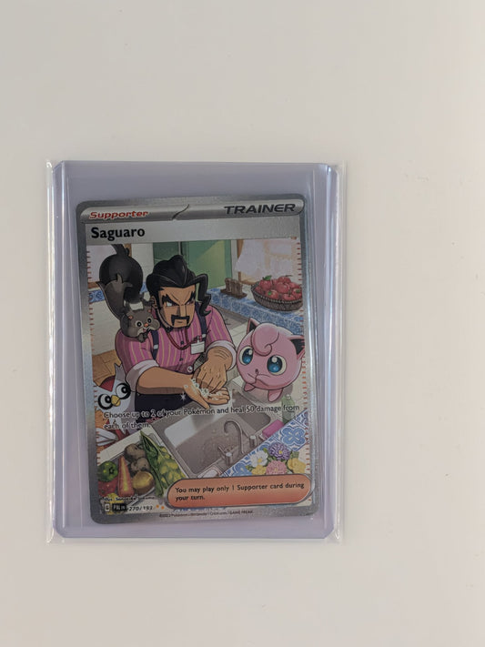 Saguaro 270/193 Special Illustration Rare Paldea Evolved Pokemon Near Mint