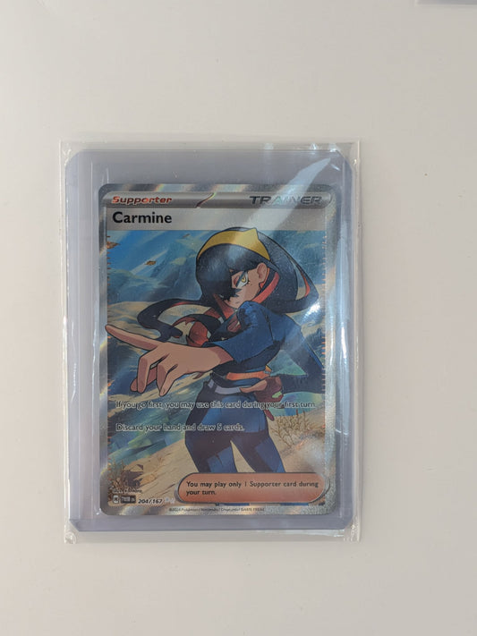 Carmine 204/167 Ultra Rare Twilight Masquerade Pokemon Near Mint