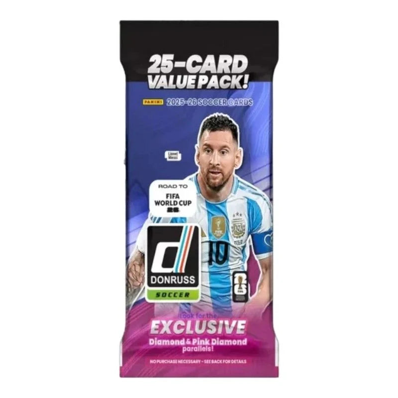 2025 - 2026 Panini Donruss Road to World Cup Soccer Fat Pack - Single Pack