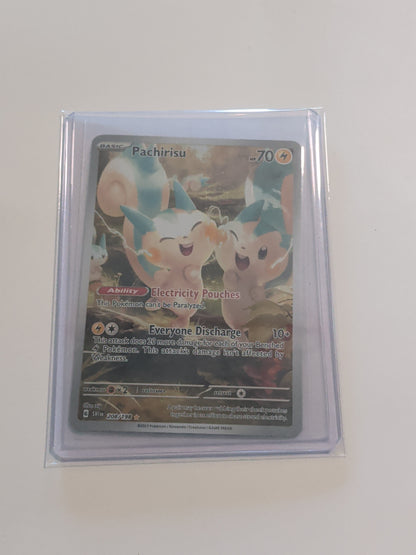 Pachirisu - 208/198 Illustration Rare Scarlet & Violet Pokemon Card NM