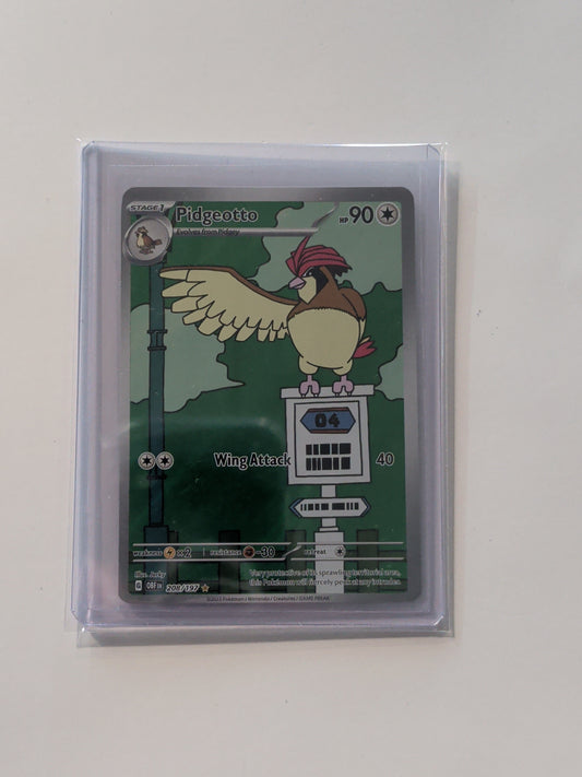 Pidgeotto 208/197 SV03: Obsidian Flames - Pokemon Card - NM