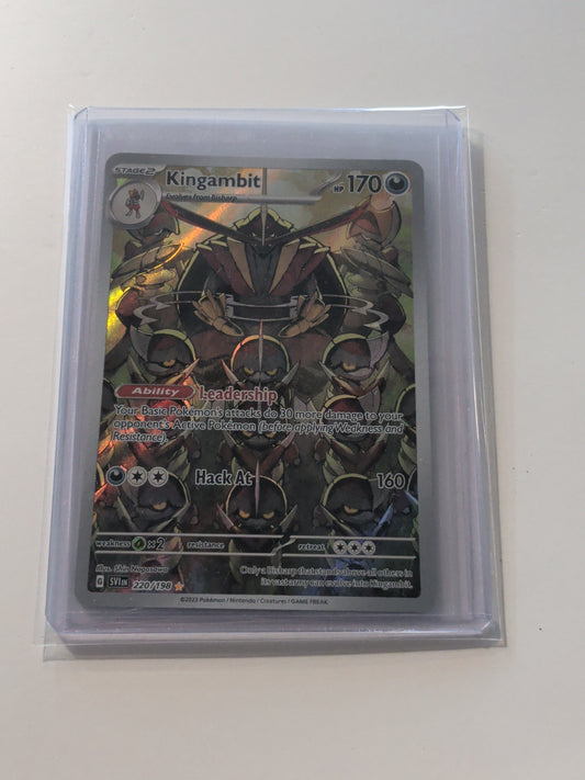 Kingambit 220/198 | Scarlet & Violet | Illustration Rare Pokemon Card NM