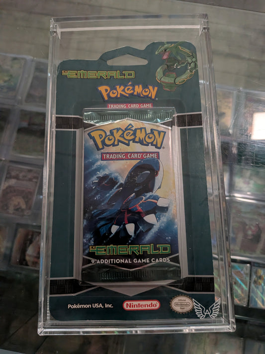 Pokemon ex emerald blister vintage