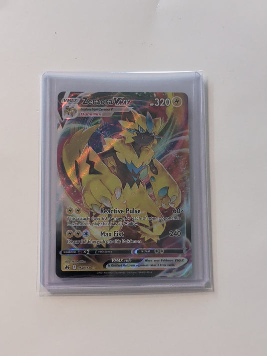 Zeraora VMAX 054/159 Crown Zenith Pokemon Card NM