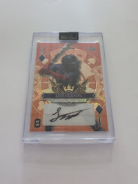 2024 Wild Card 5 Card Draw Stacked Deck Ace Luis Guanipa /5 Autograph