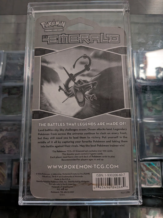 Pokemon ex emerald blister vintage