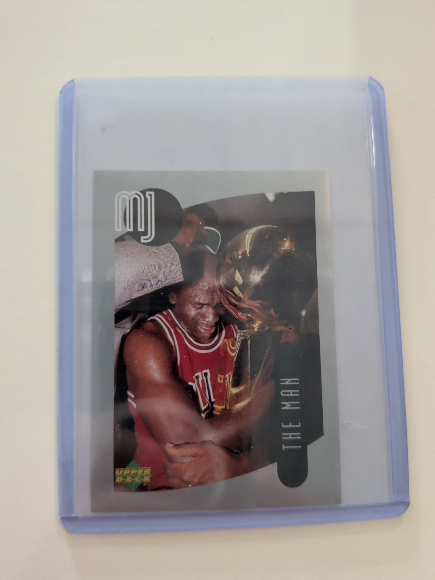 Michael Jordan upper deck sticker 1998 #79 the man
