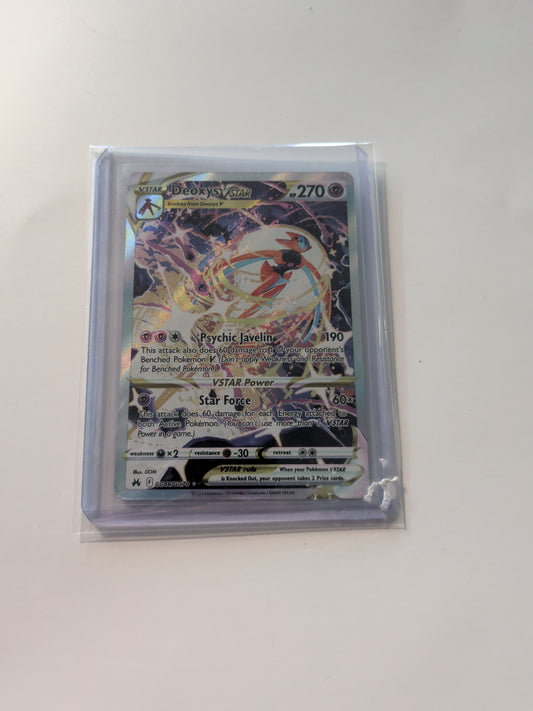 Pokemon TCG Crown Zenith - Deoxys VSTAR GG46/GG70 NM
