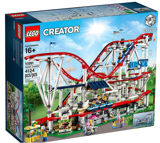 LEGO roller coaster