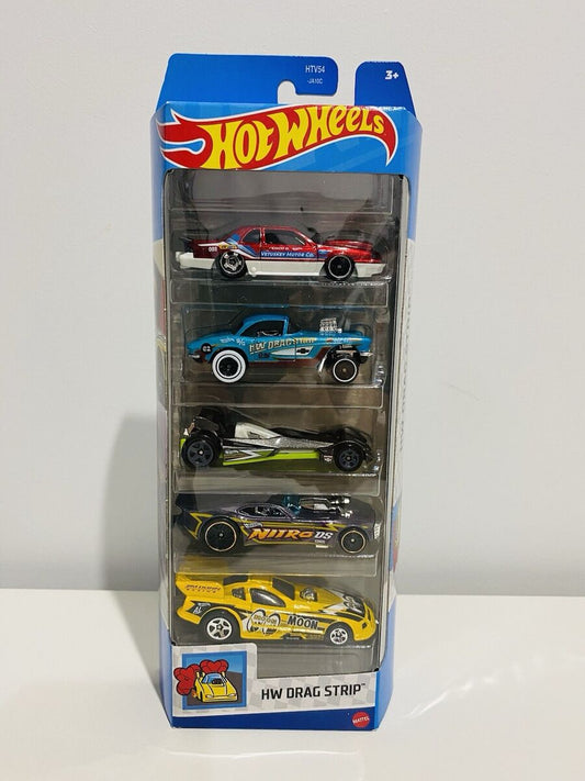 HOT WHEELS HW DRAG STRIP MOON EYES 👀 1:64 5 PACK