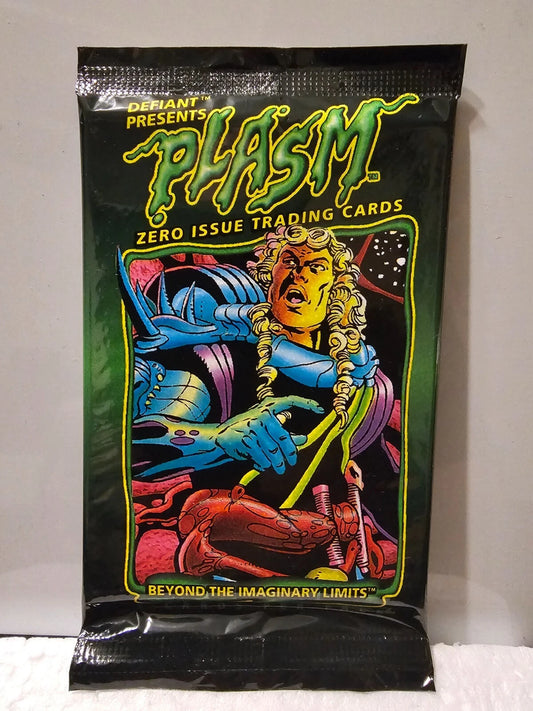 1993 Plasm Zero Issue Sealed Trading Card Pack NEW!