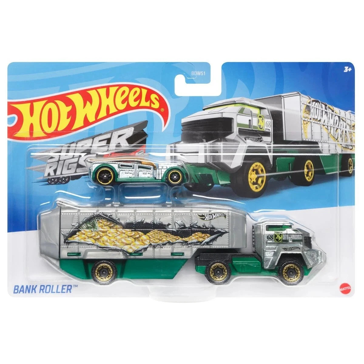 Hot Wheels Super Rigs Bank Roller