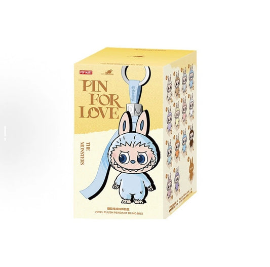 THE MONSTERS Pin for Love Series - Vinyl Plush Pendant Blind Box (A-M)