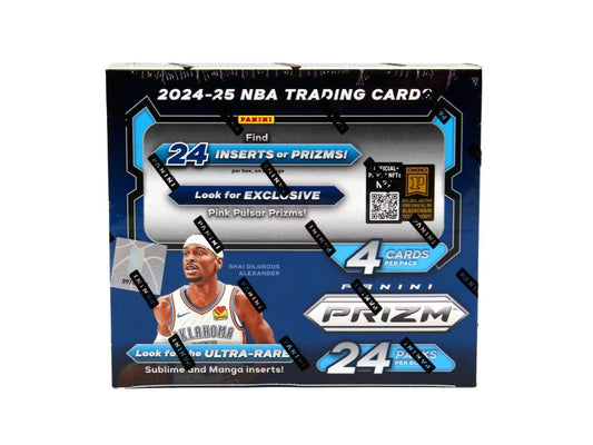2024-25 PANINI PRIZM NBA BASKETBALL FACTORY SEALED 24-PACK RETAIL BOX