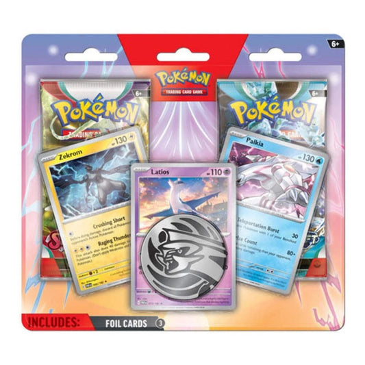 Pokemon TCG: Enhanced 2 PK Blisters -Latios, Zekrom, Palkia