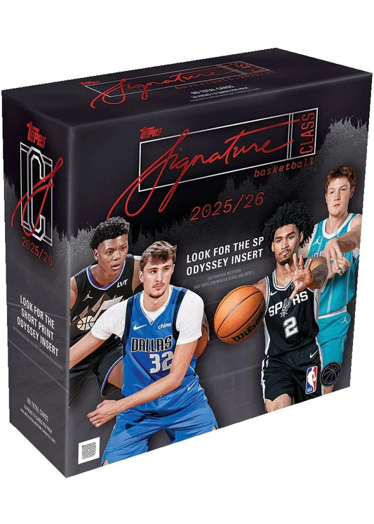 2025-26 Topps Signature Class Basketball – Mega Box