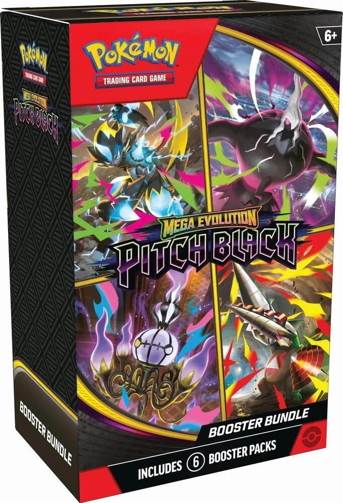 PRE-ORDER - Pokemon TCG Mega Evolutions 5 Pitch Black Booster Bundle