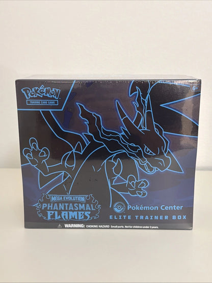 Pokemon Center Exclusive Phantasmal Flames Elite Trainer Box