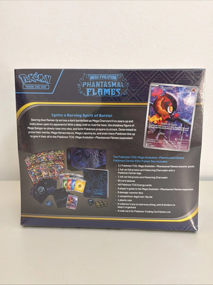 Pokemon Center Exclusive Phantasmal Flames Elite Trainer Box
