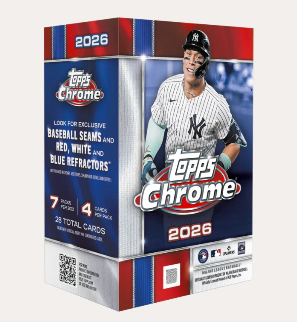 2026 Topps Chrome Baseball Value  Box